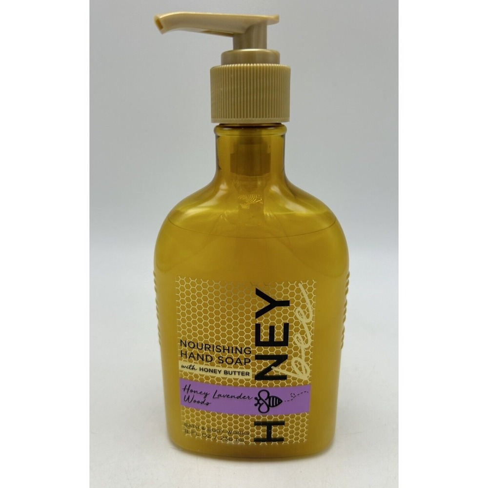 Bath Body Works Hand Soap Honey Bee Honey Lavender Woods New Discontinued Rare